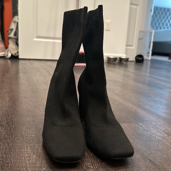 Black Sock Booties - Picture 2 of 4